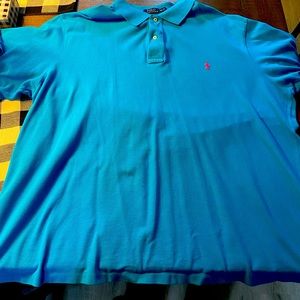 Teal Ralph Lauren polo